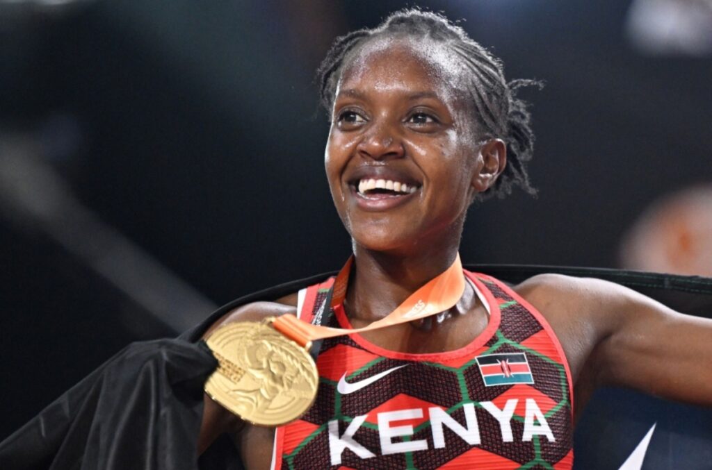 Faith Kipyegon: All about her little-known younger husband