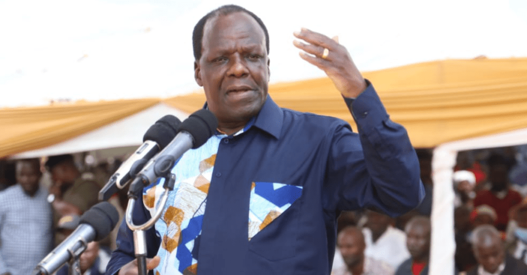 Former Kakamega Governor Wycliffe Oparanya.  PHOTO/FILE