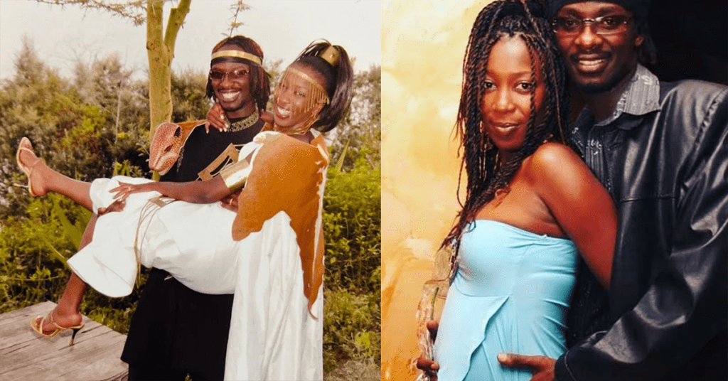 Nameless and Wahu early in their marriage. Source: Google Images