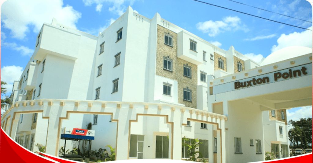 Buxton Point, an affordable housing project. NHC is set to receive Ksh10 billion from the housing fund to help establish more units. Photo: Courtesy