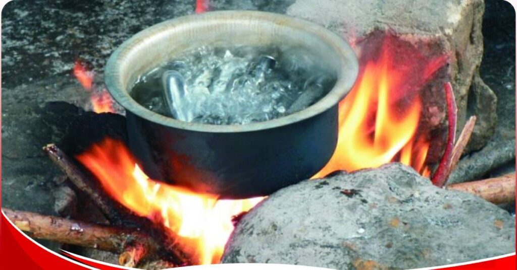 A woman from Rivers State in Nigeria has revealed why she poured hot groundnut oil on her husband. [Photo/Courtesy].