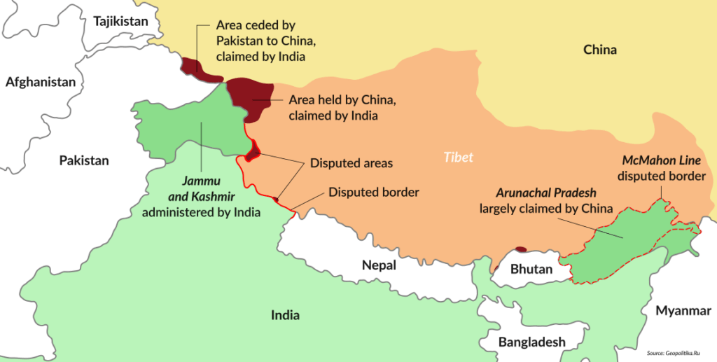 Nerandra Modi and Xi Jinping have an ongoing border dispute that has led to violent clashes over the years, including one in 2020 that killed at least 20 Indian and four Chinese soldiers.