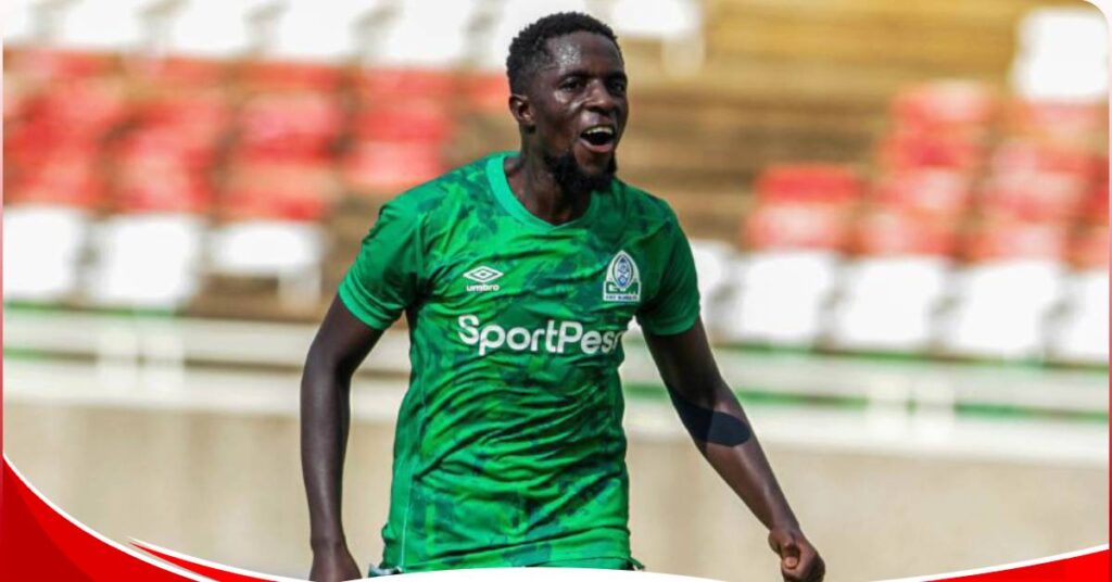 Attacking midfielder Austin Odhiambo was instrumental as Gor Mahia picked up their first win of the season by beating Ulinzi Stars. [Photo/Courtesy].